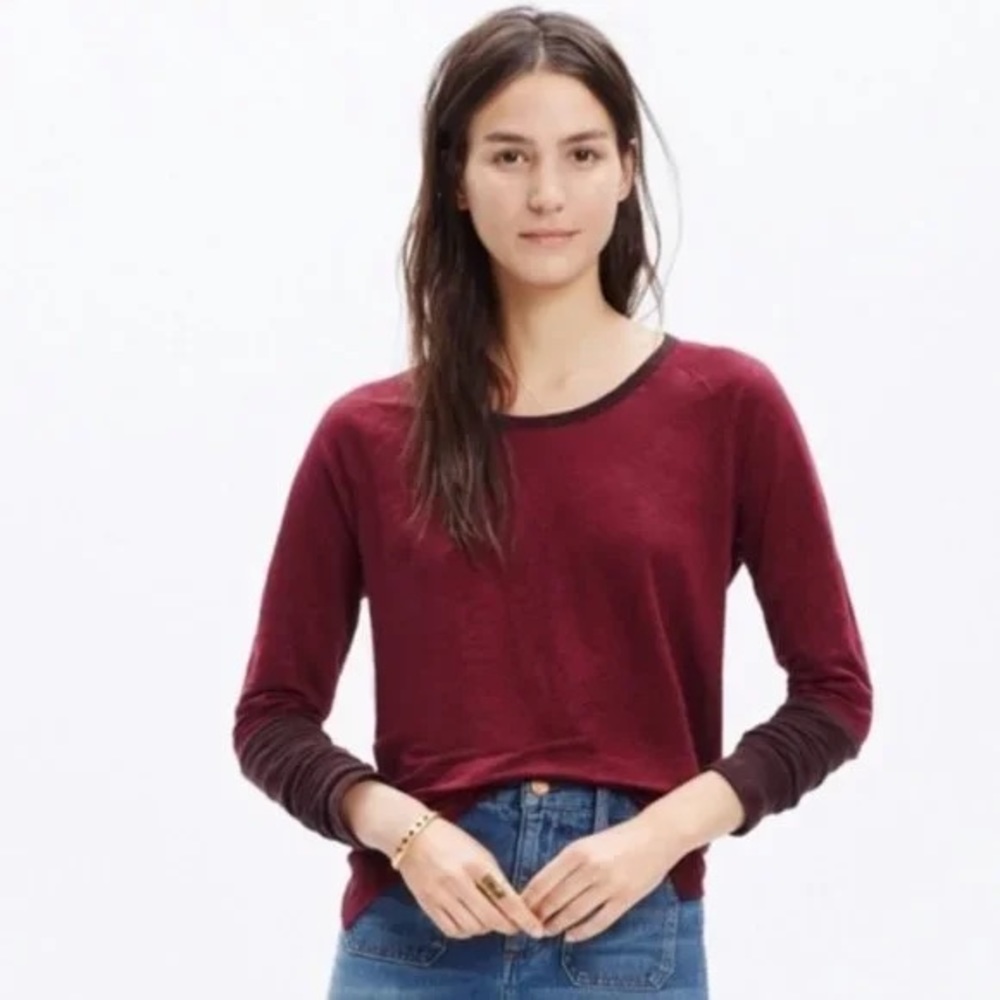 MADEWELL Color Block Top